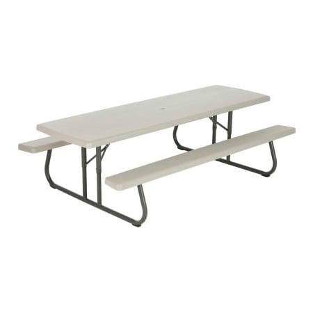 Lifetime Lifetime 8' Folding Picnic Table, Putty 80123